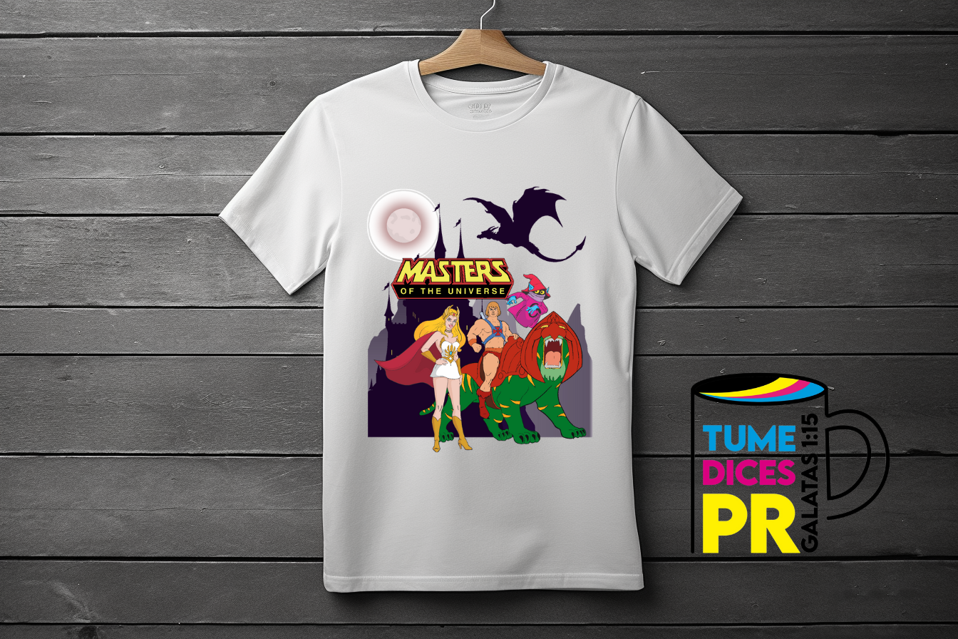 Camiseta Masters of the Universe