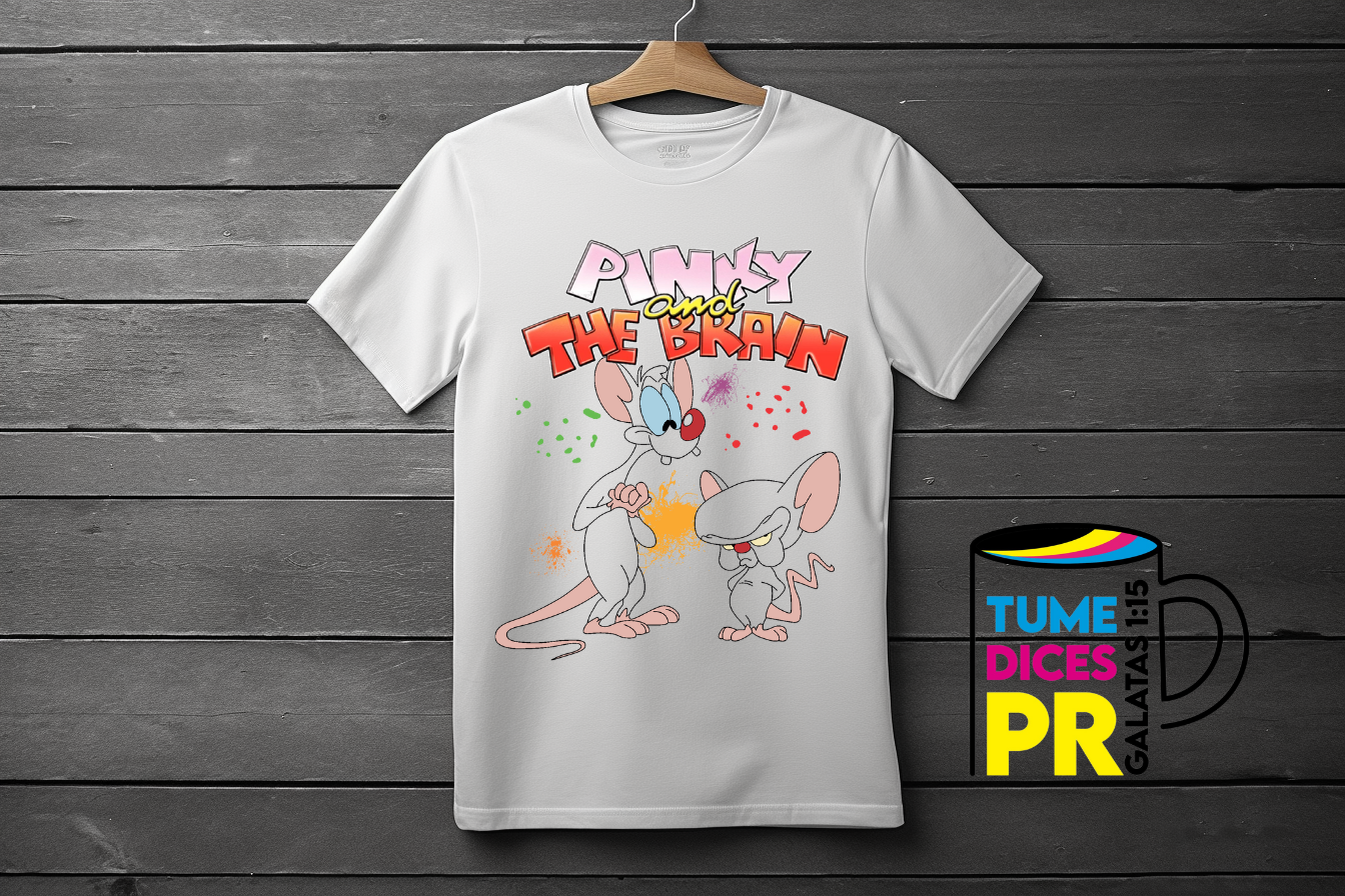 Camiseta PINKY AND THE BRAIN