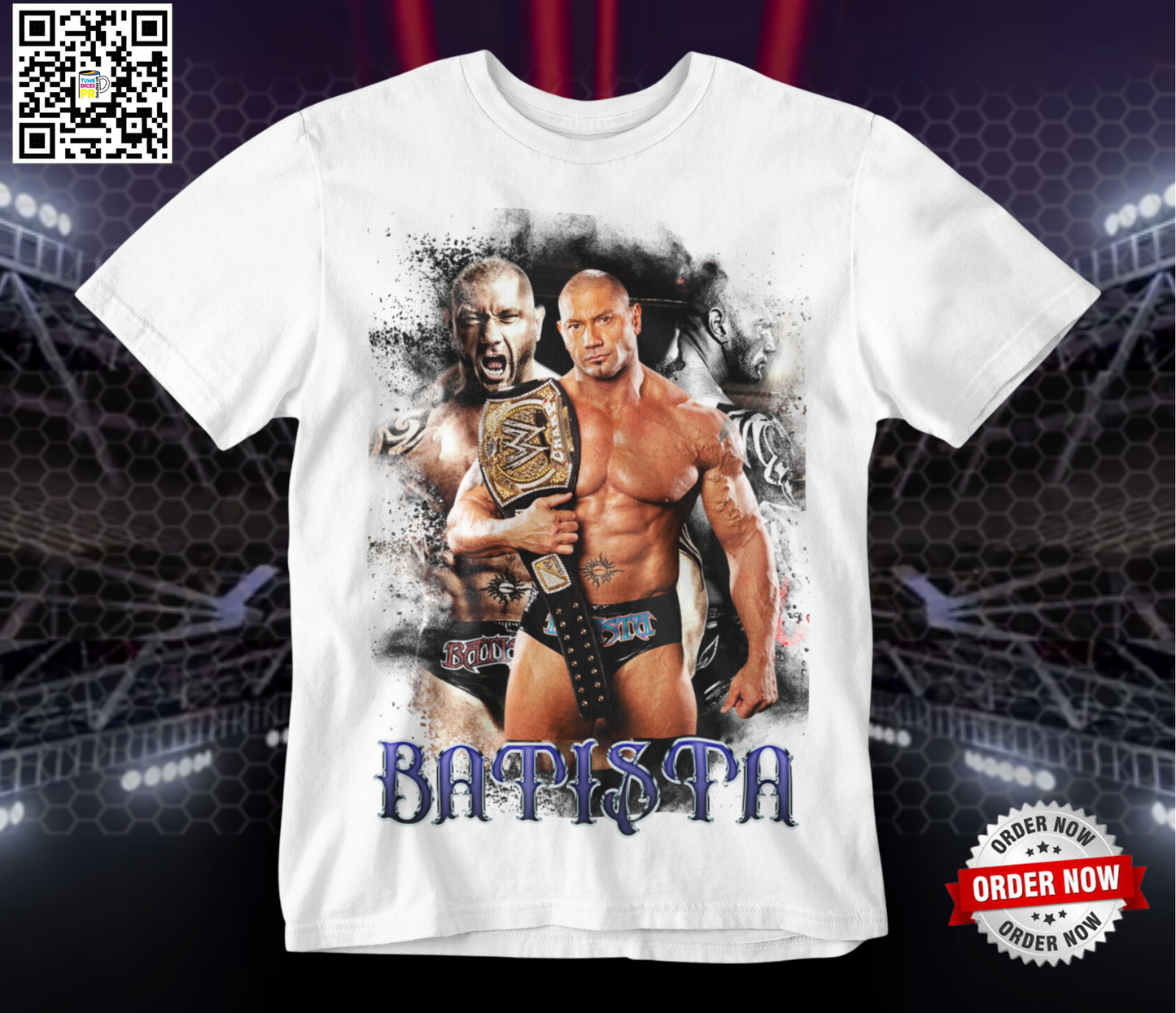 Camiseta WWE 2