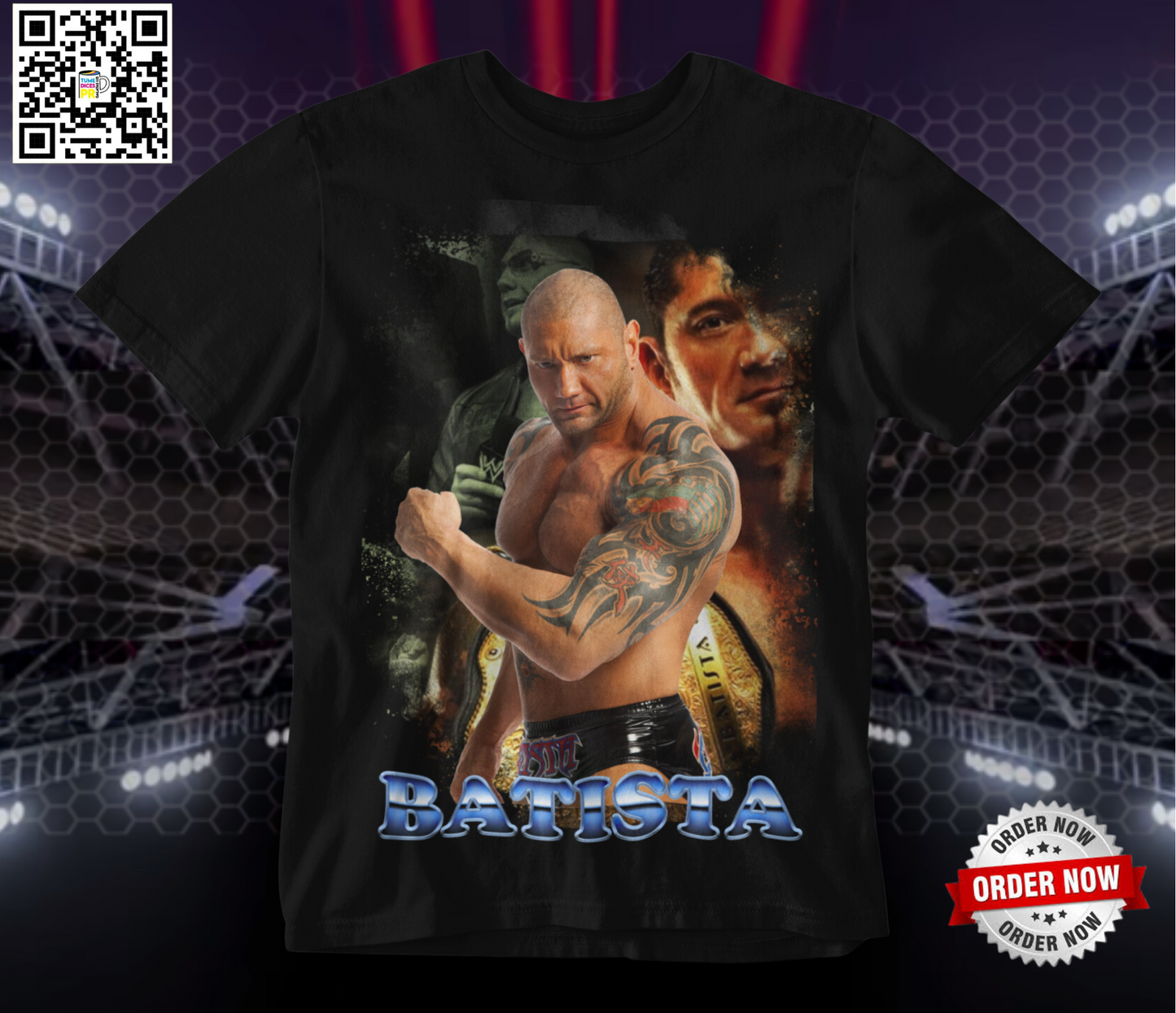 Camiseta WWE 2