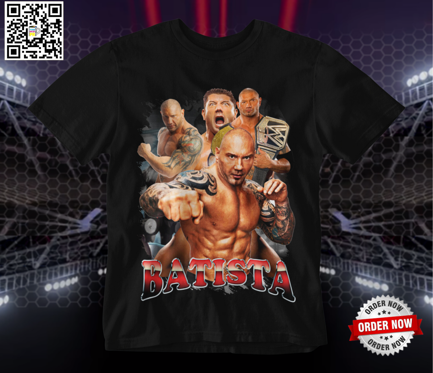 Camiseta WWE 2