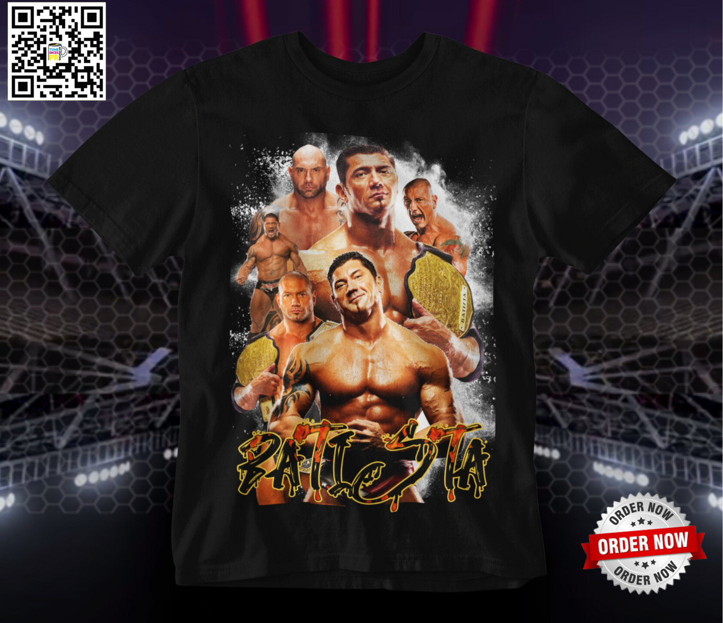 Camiseta WWE 2