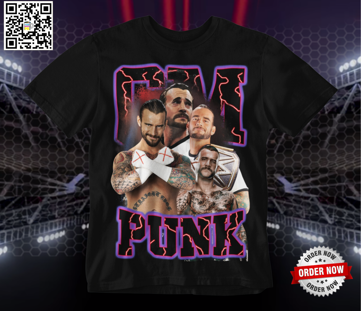 Camiseta WWE 2