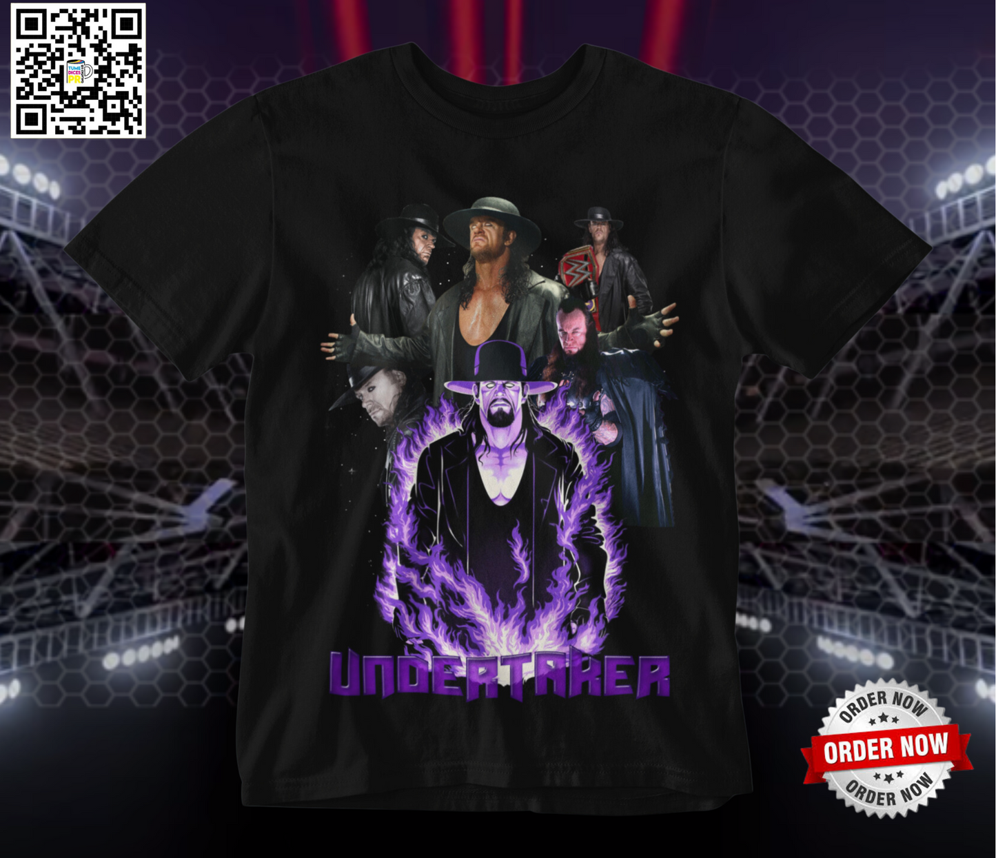 Camiseta WWE 3