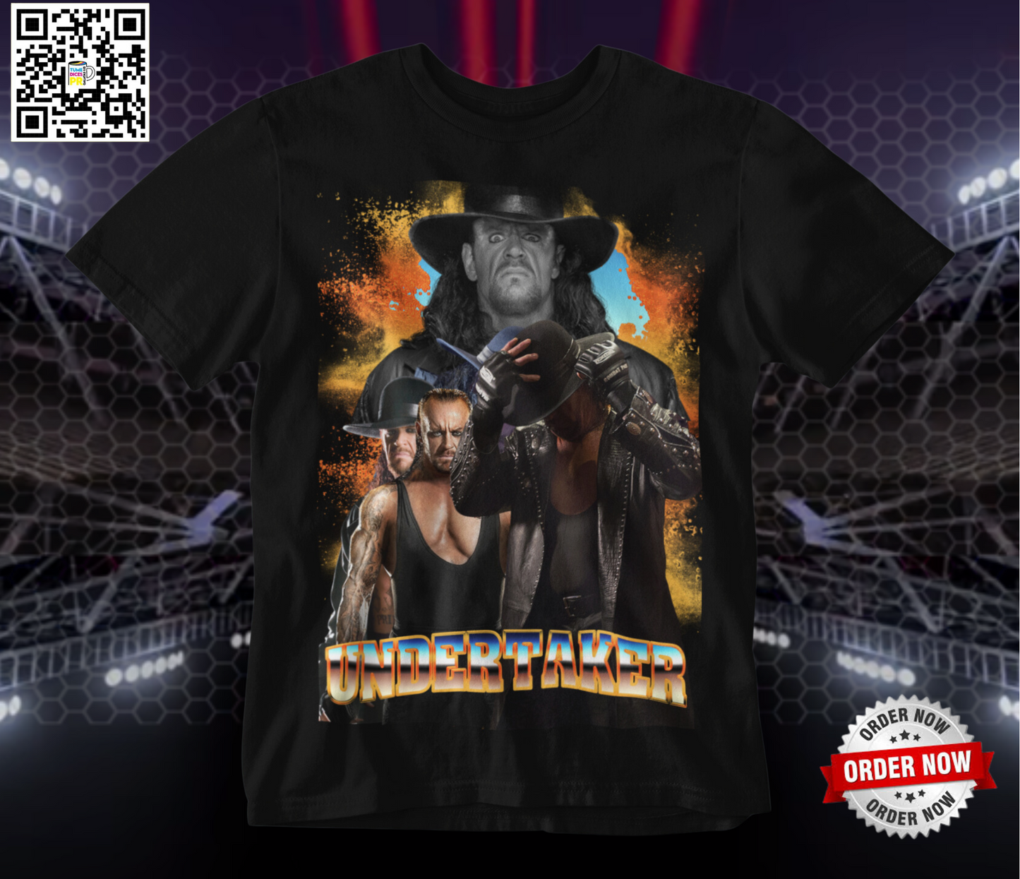 Camiseta WWE 3