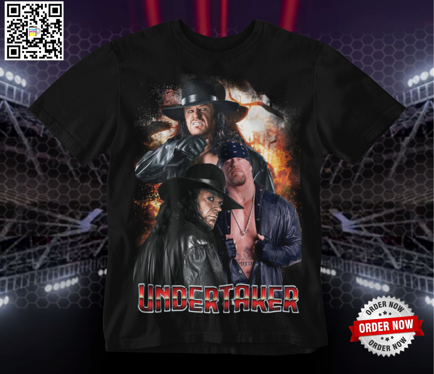 Camiseta WWE 3