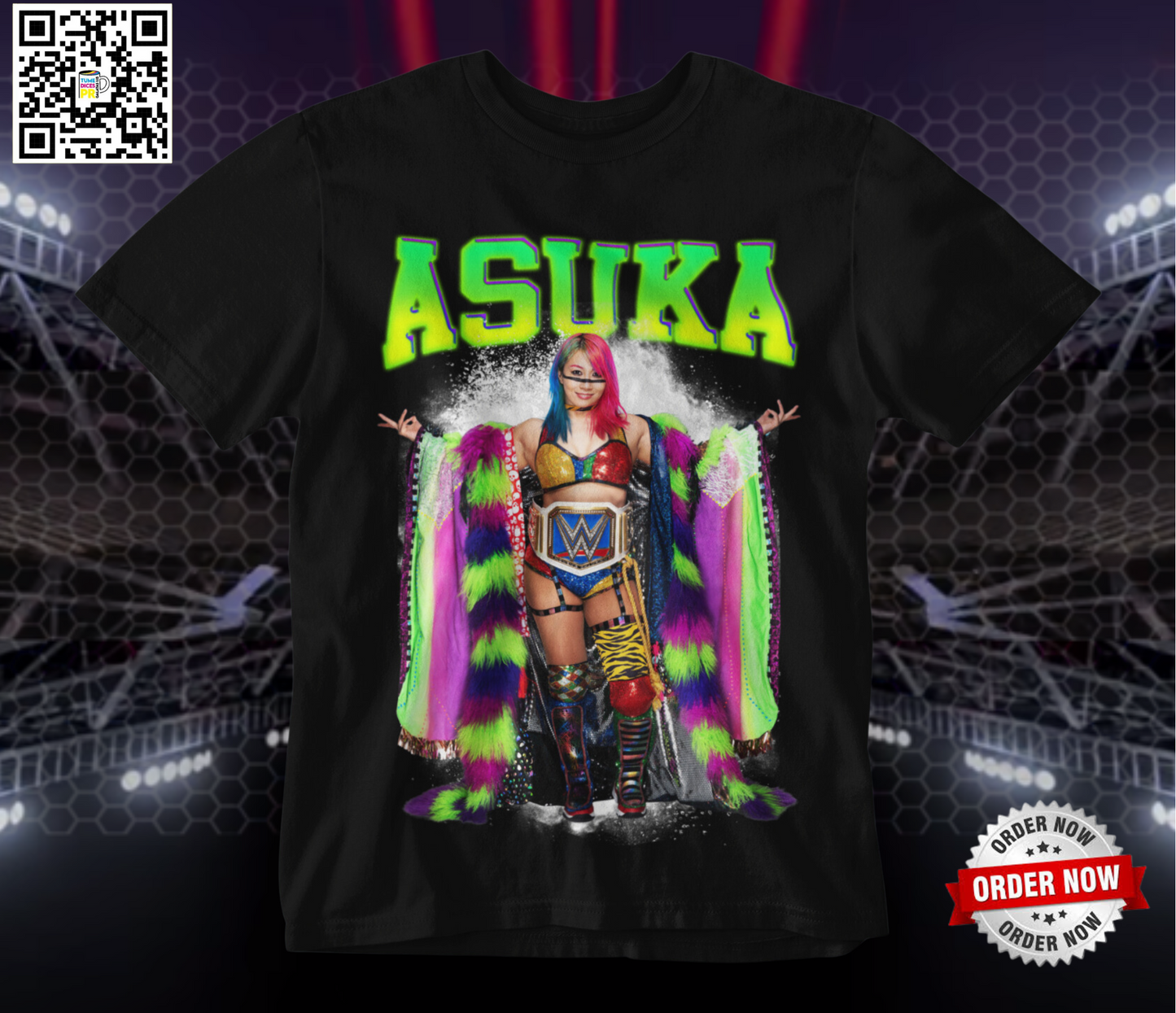 Camiseta WWE 3