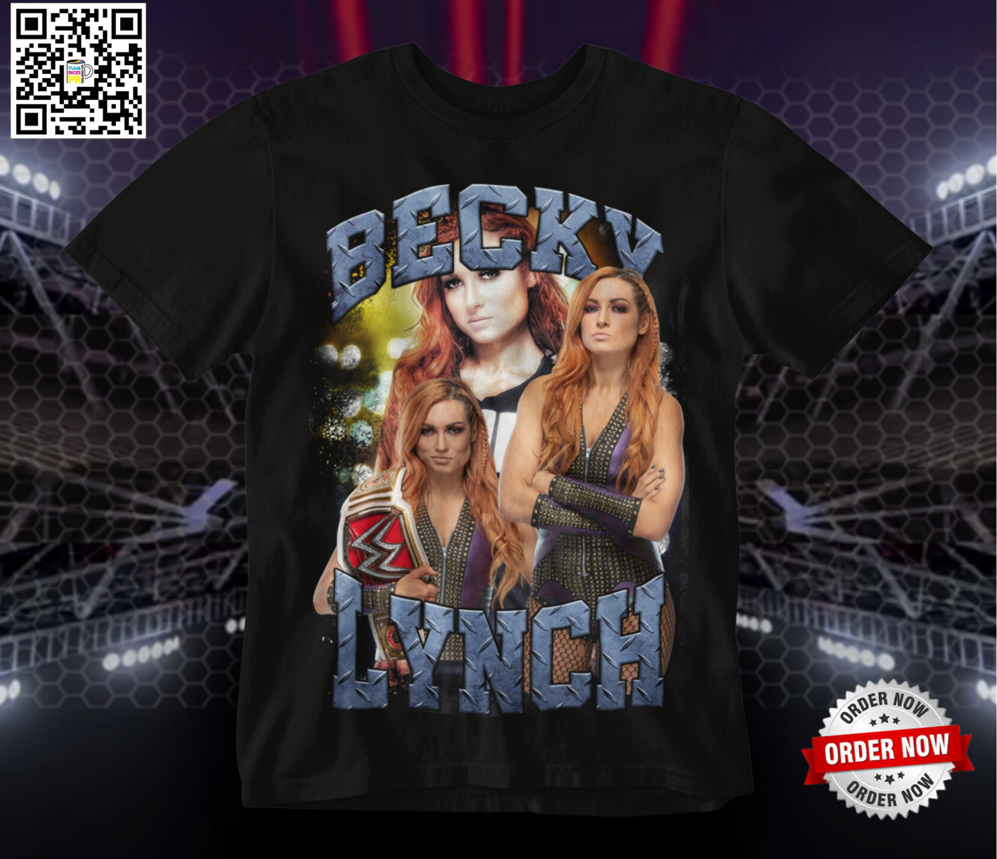 Camiseta WWE 3