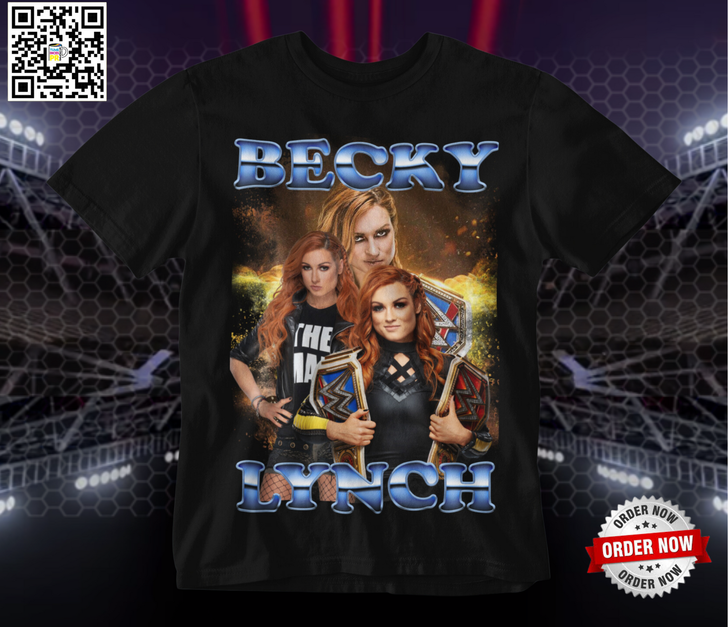Camiseta WWE 3