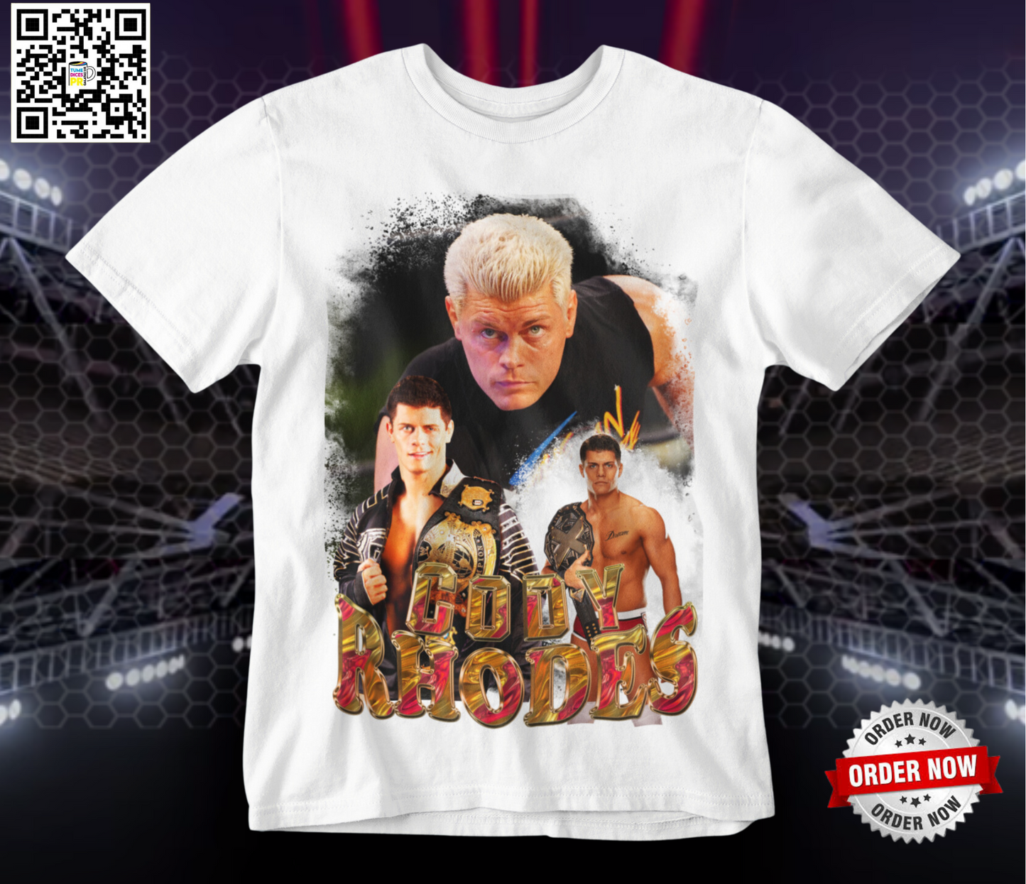 Camiseta WWE 4