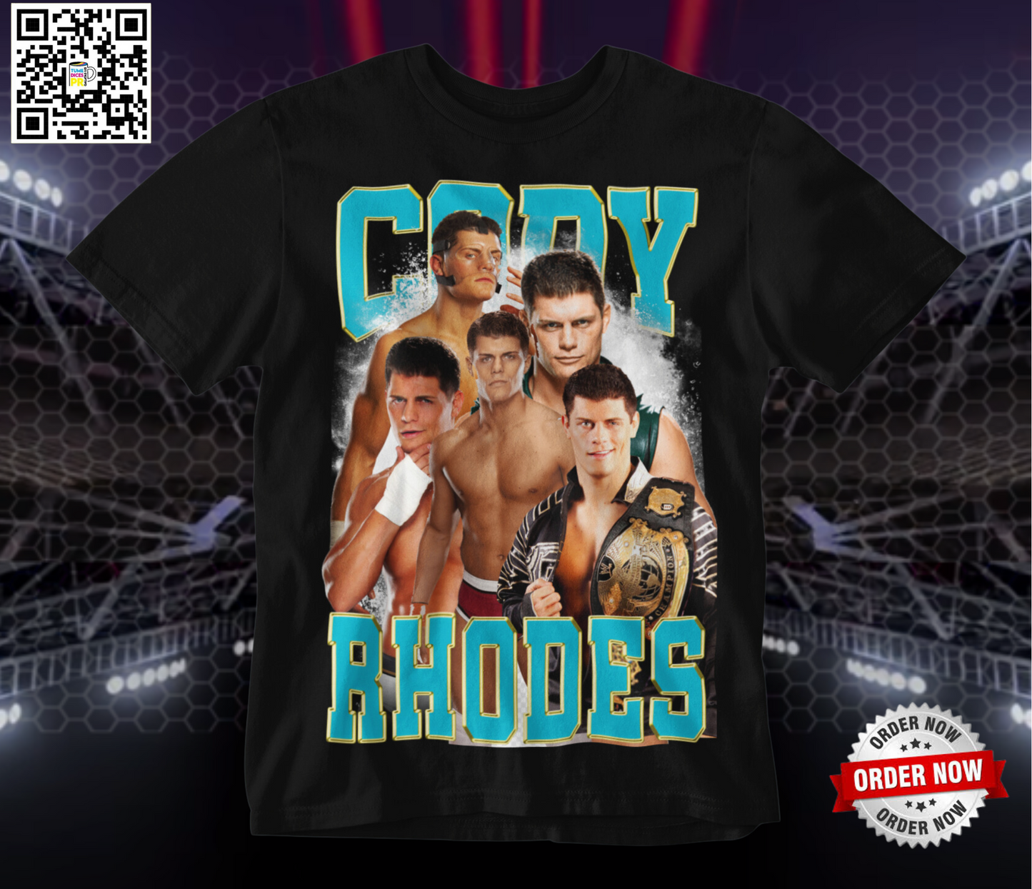 Camiseta WWE 4