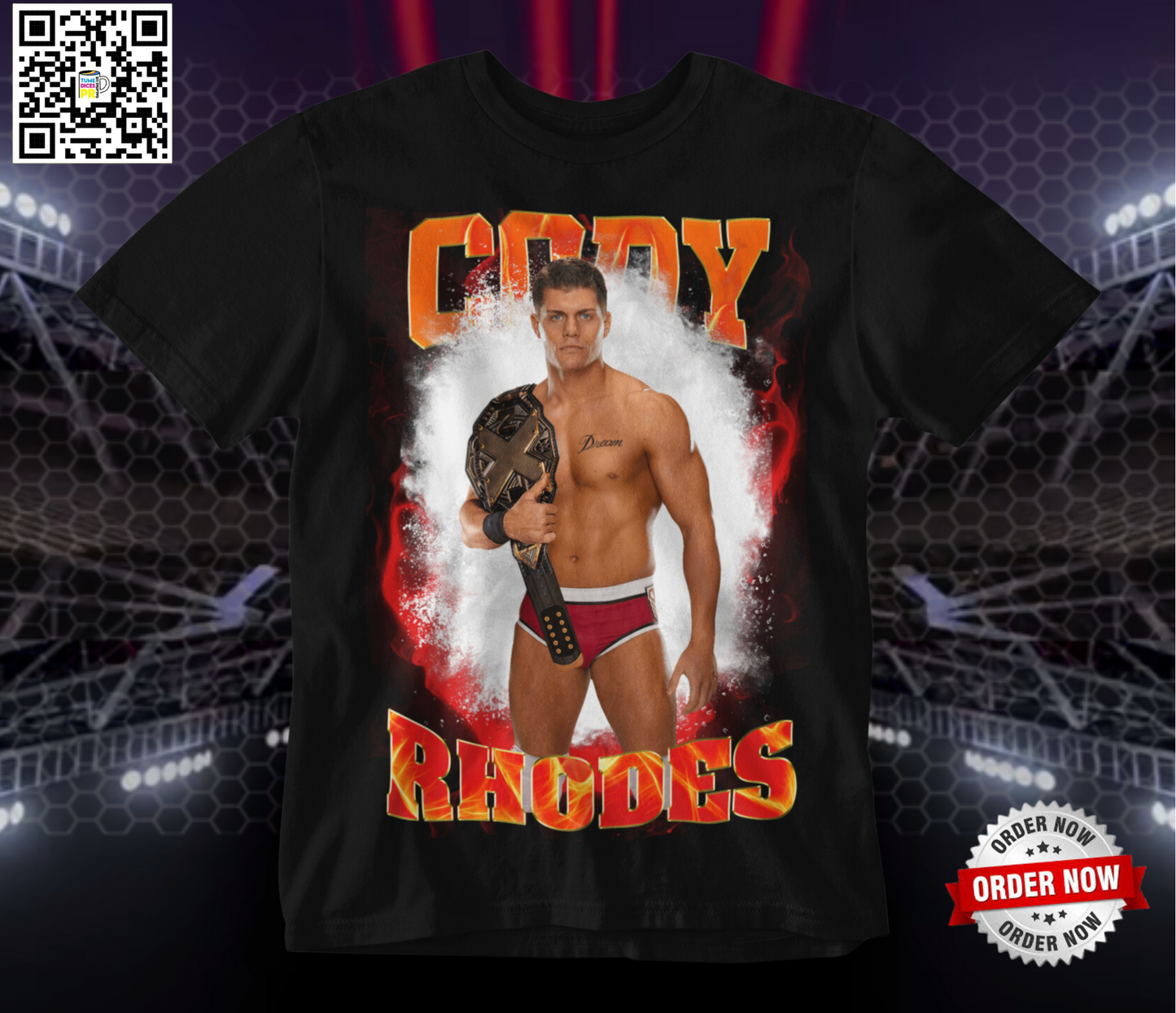 Camiseta WWE 4
