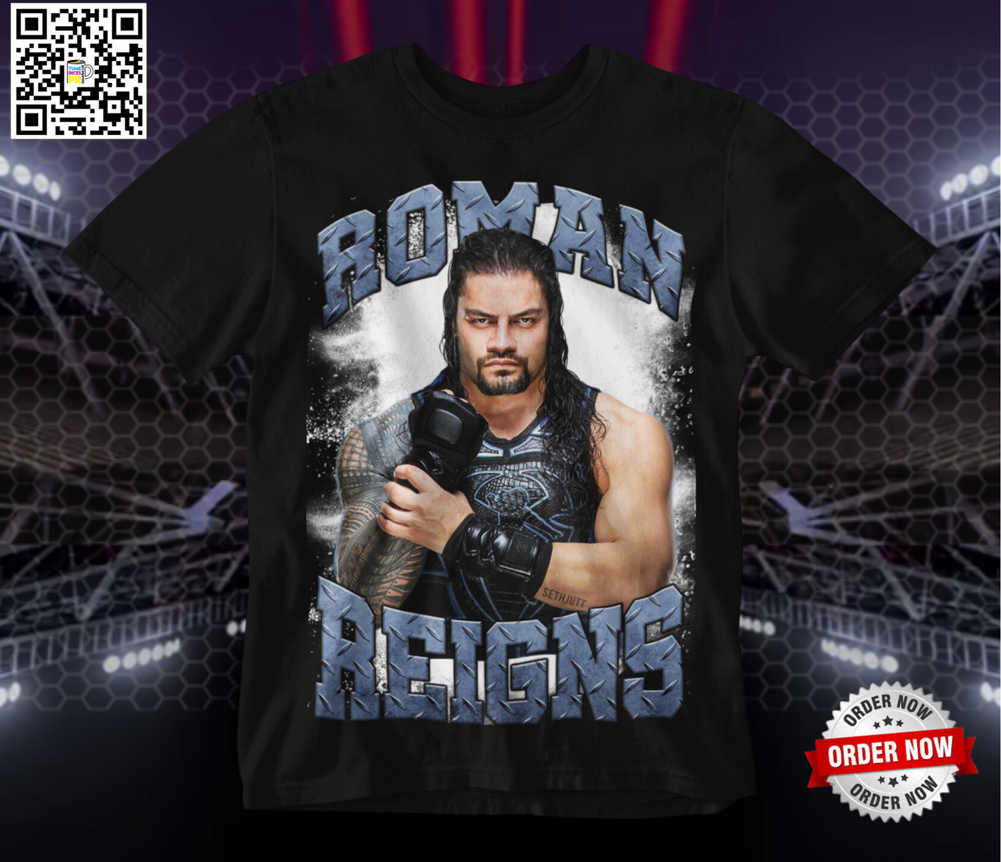Camiseta WWE 4