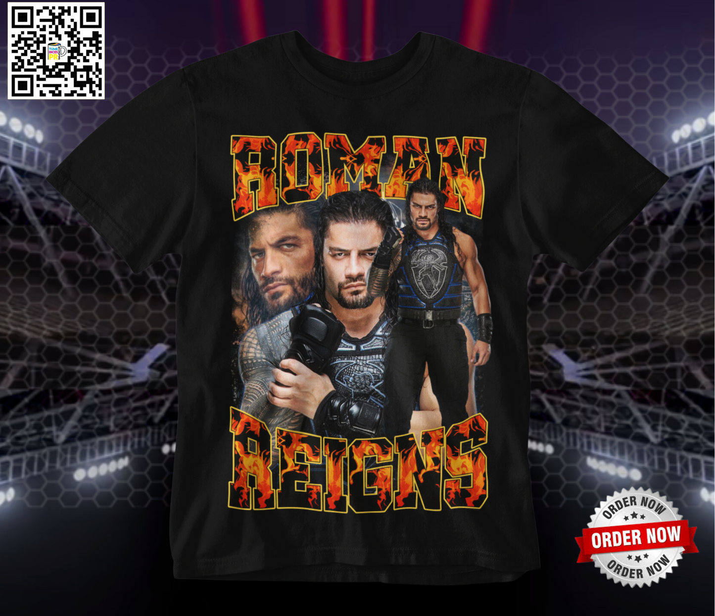 Camiseta WWE 4
