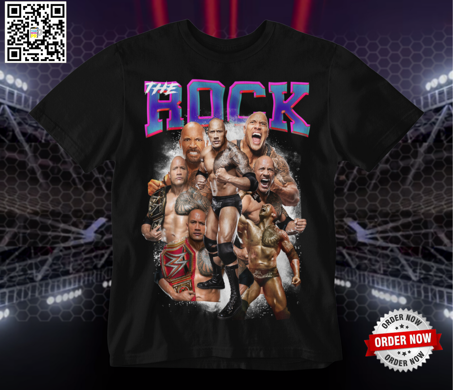 Camiseta WWE 4