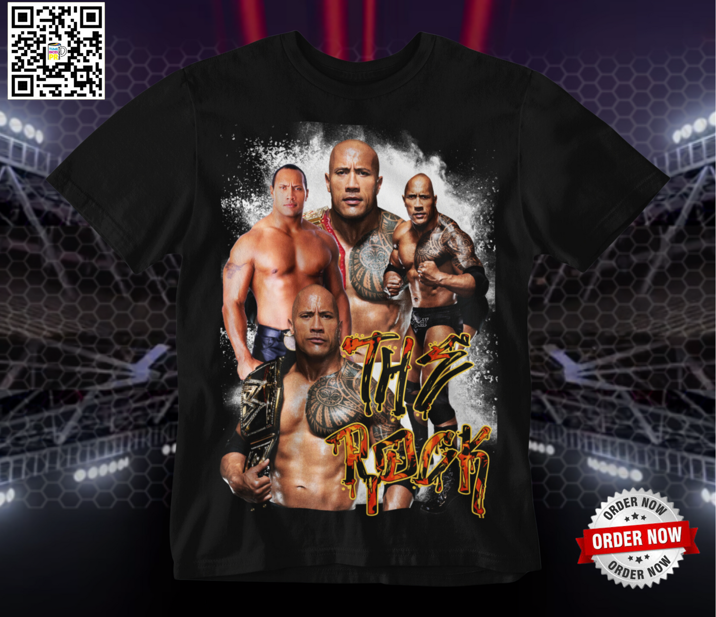 Camiseta WWE 4