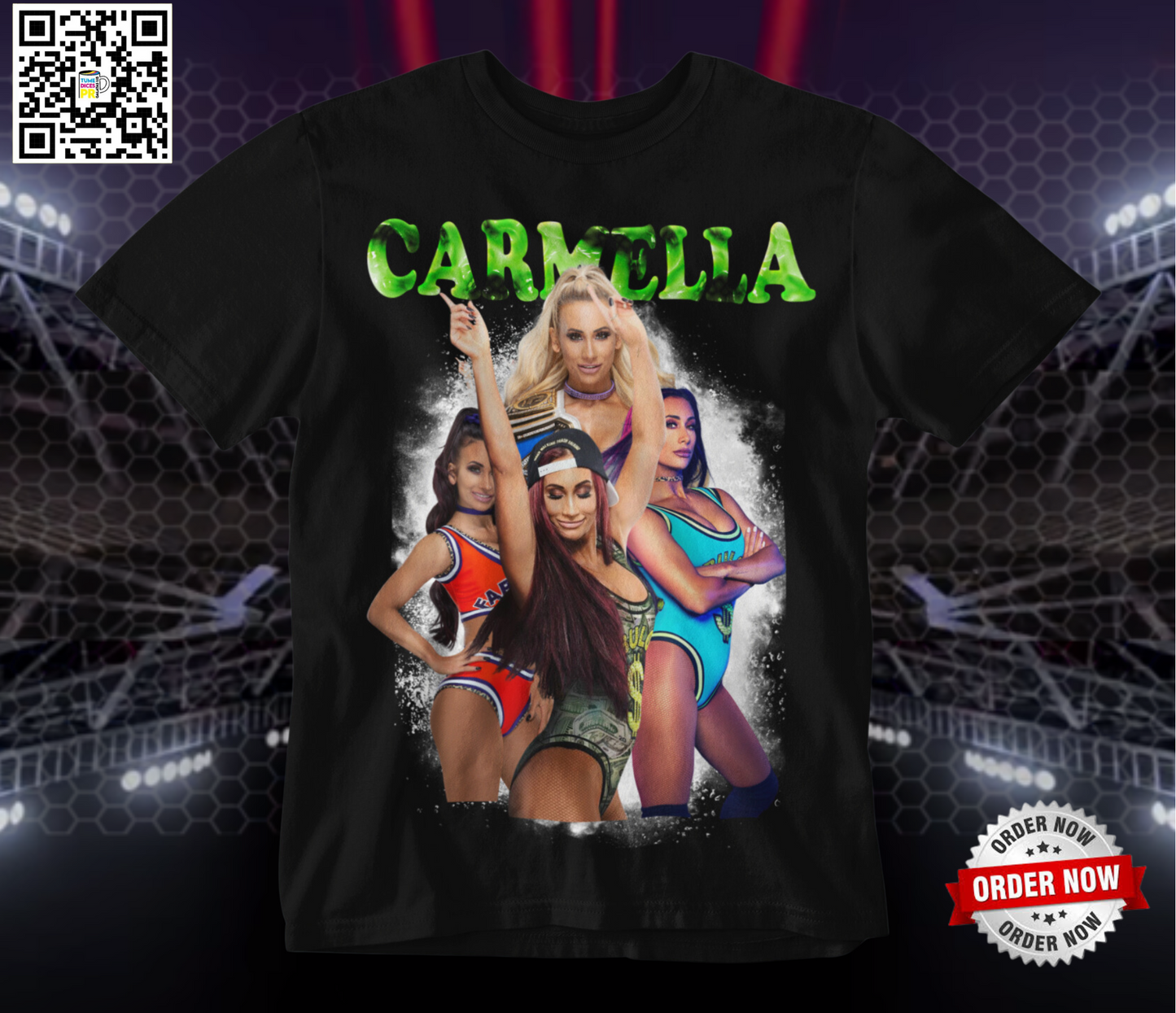 Camiseta WWE 4