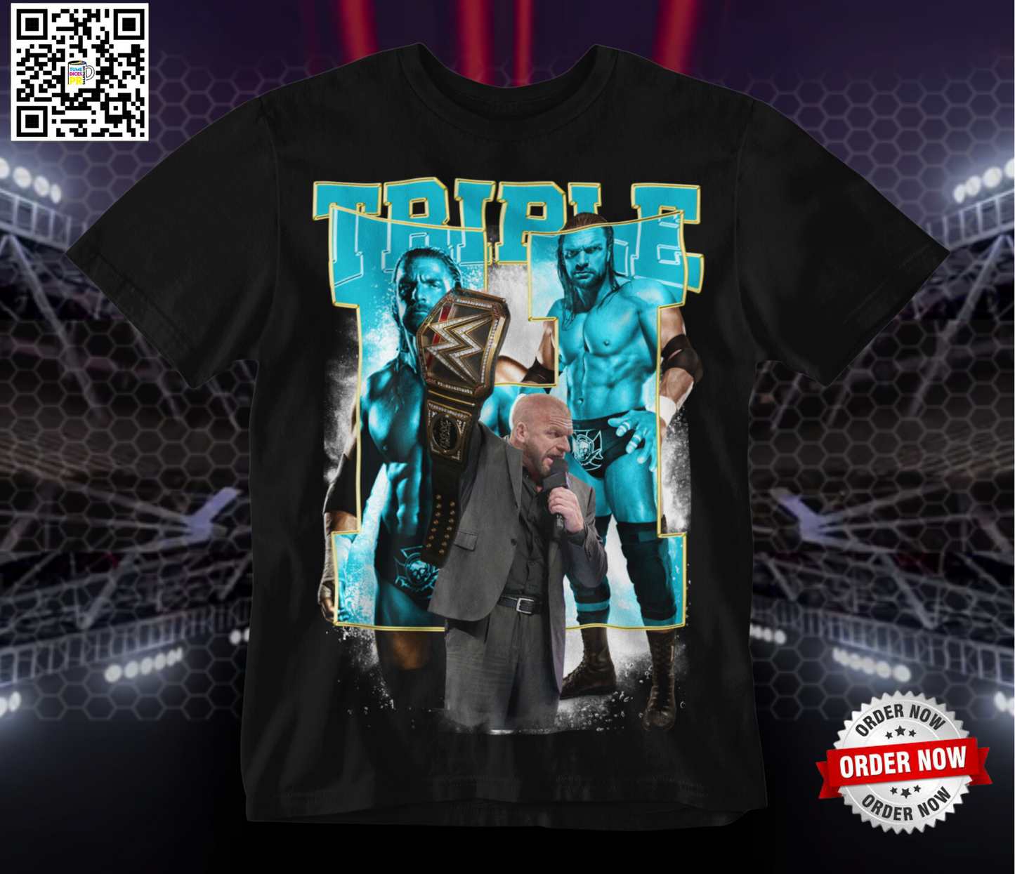 Camiseta WWE 5