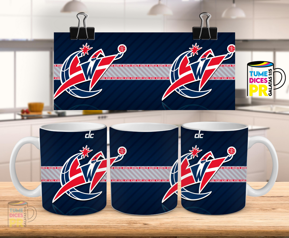 Taza NBA 11 oz | Cerámica sublimada | Personalizable