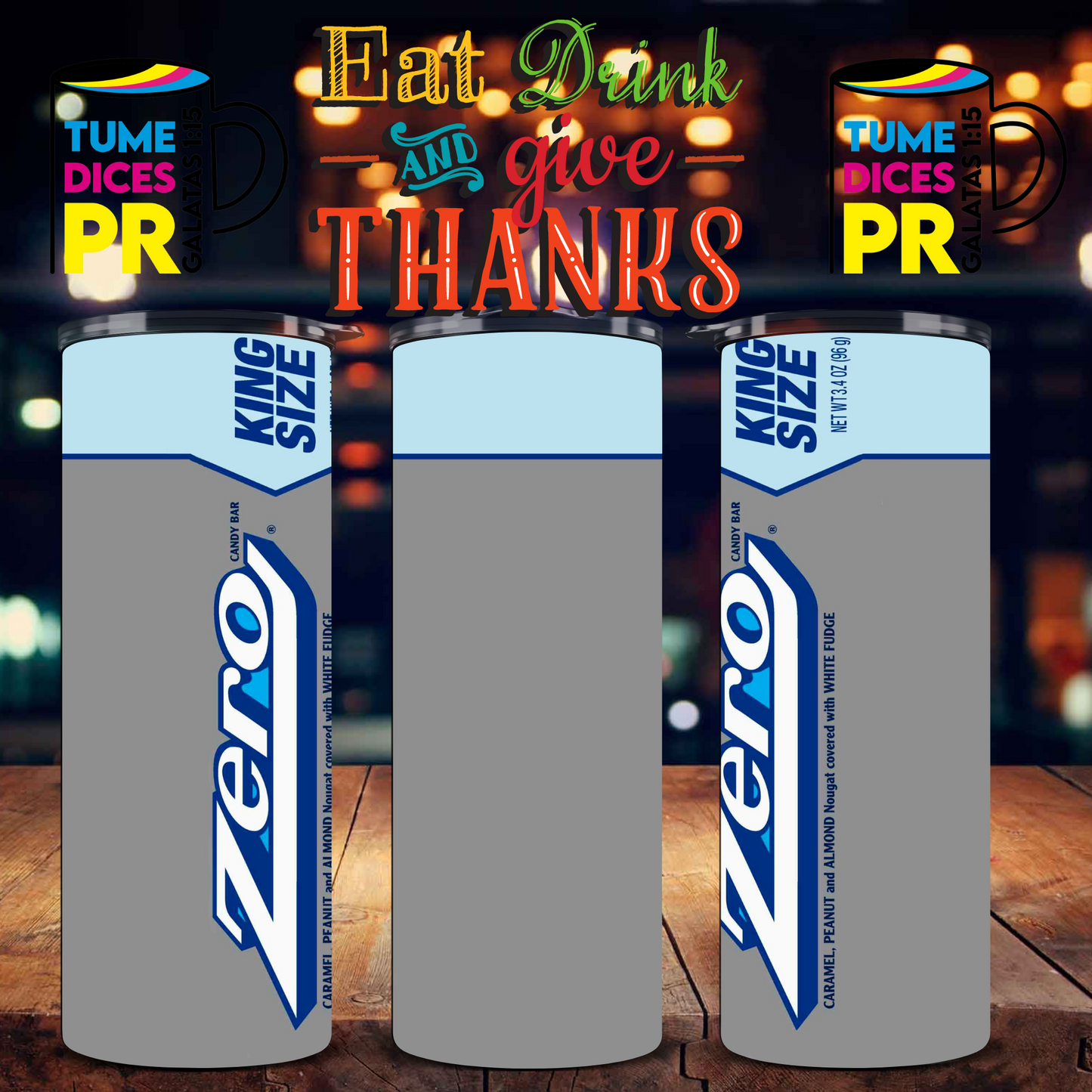 GROCERY 3 Skinny Tumbler