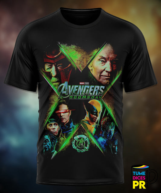 Camiseta Avengers | Algodón y poliéster | Tallas S–XL