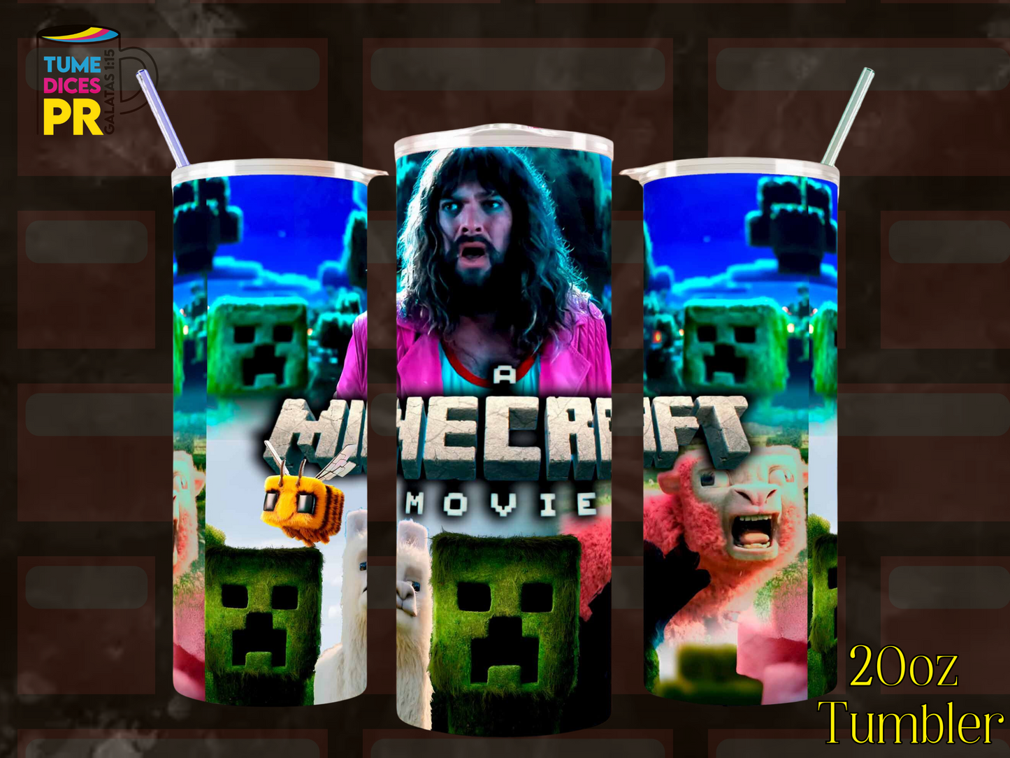 MINECRAFT Skinny Tumbler