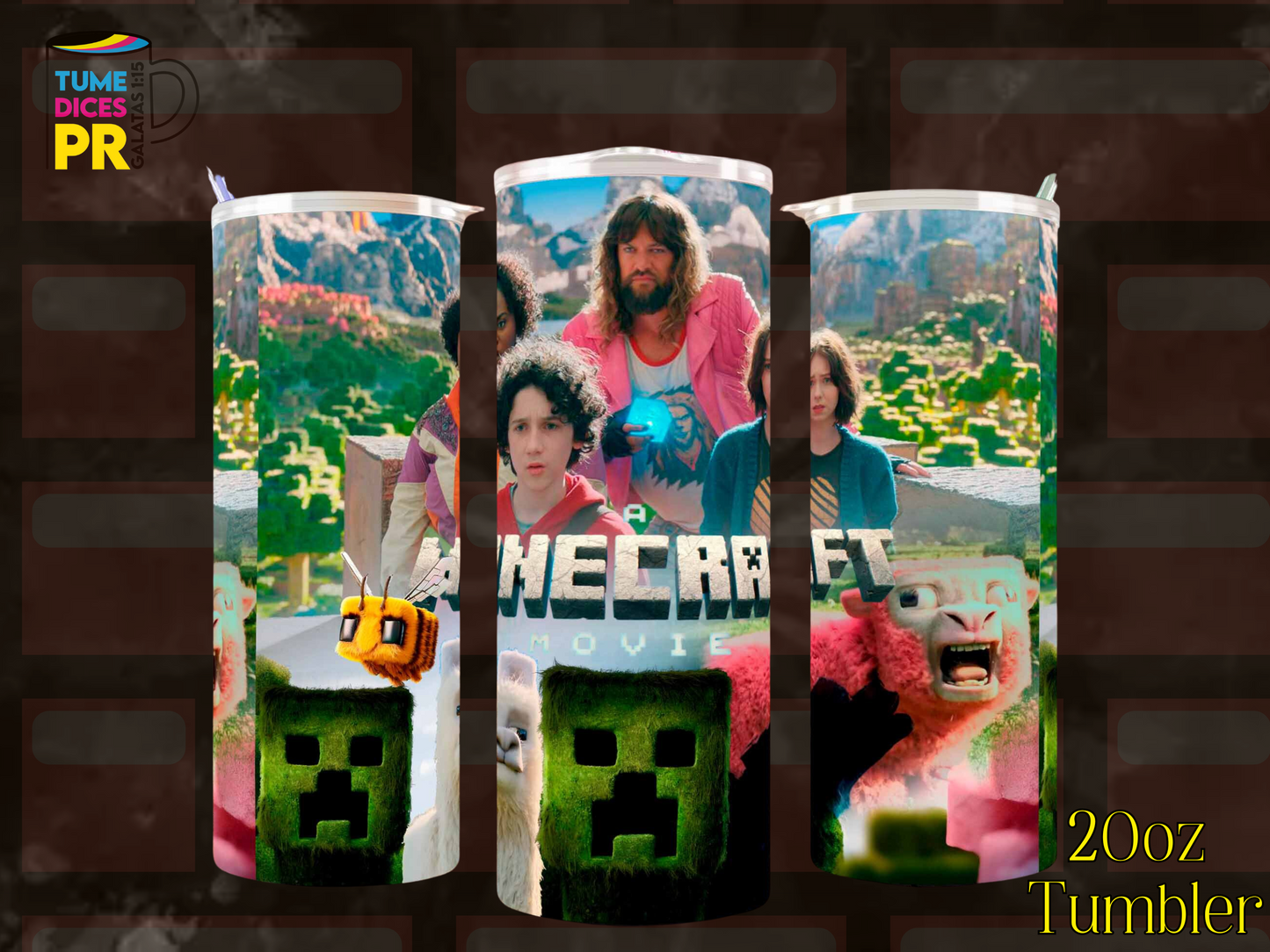 MINECRAFT Skinny Tumbler