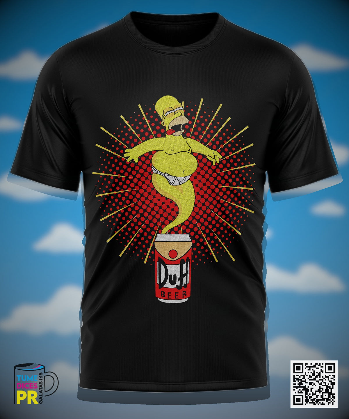 Camiseta THE SIMPSONS | Algodón y poliéster | Tallas S–XL