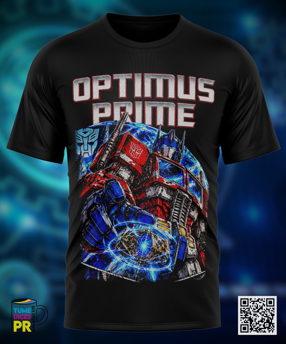 Camiseta TRANSFORMERS | Algodón y poliéster | Tallas S–XL