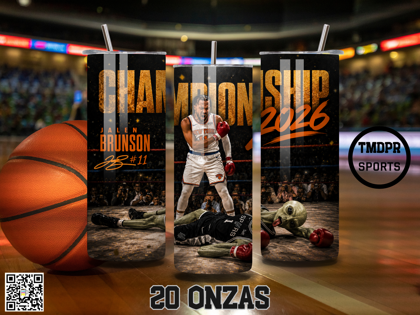 BALONCESTO 3 Skinny Tumbler