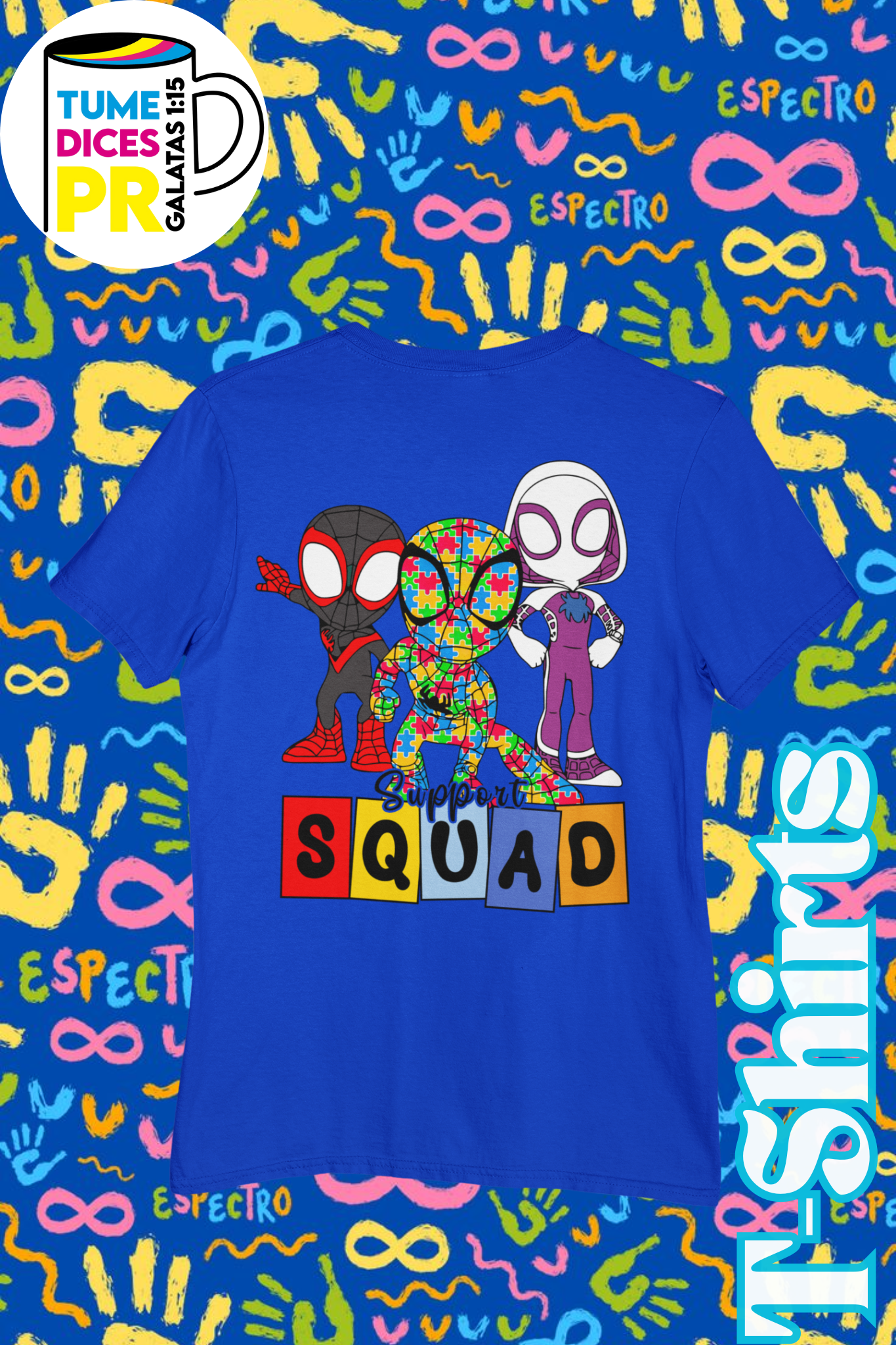 AUTISMO 3 Camisetas