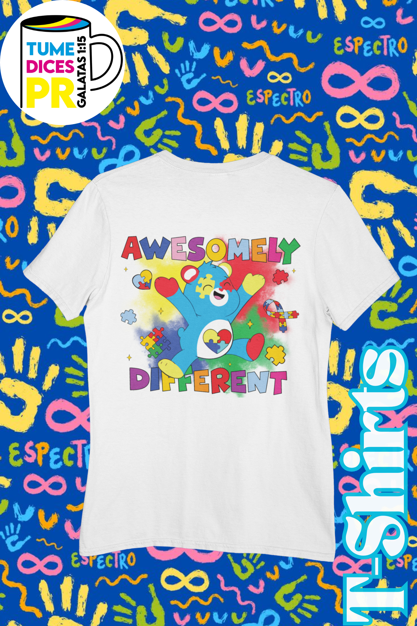 AUTISMO 3 Camisetas
