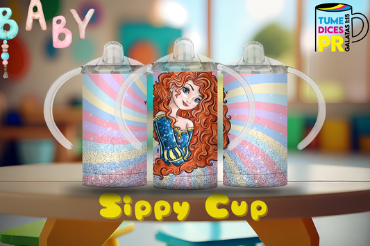 Sippy Cup Mérida 12 oz | Acero inoxidable | Con sorbeto