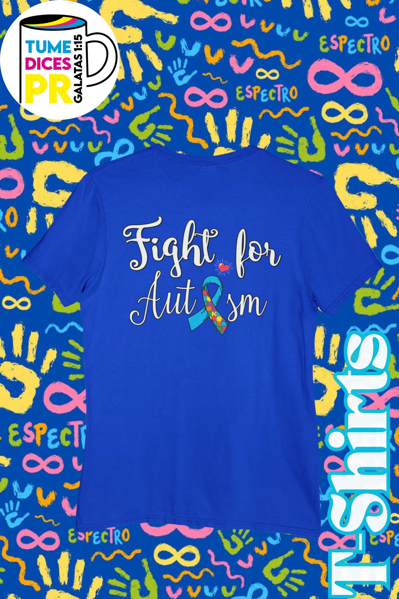 AUTISMO 3 Camisetas