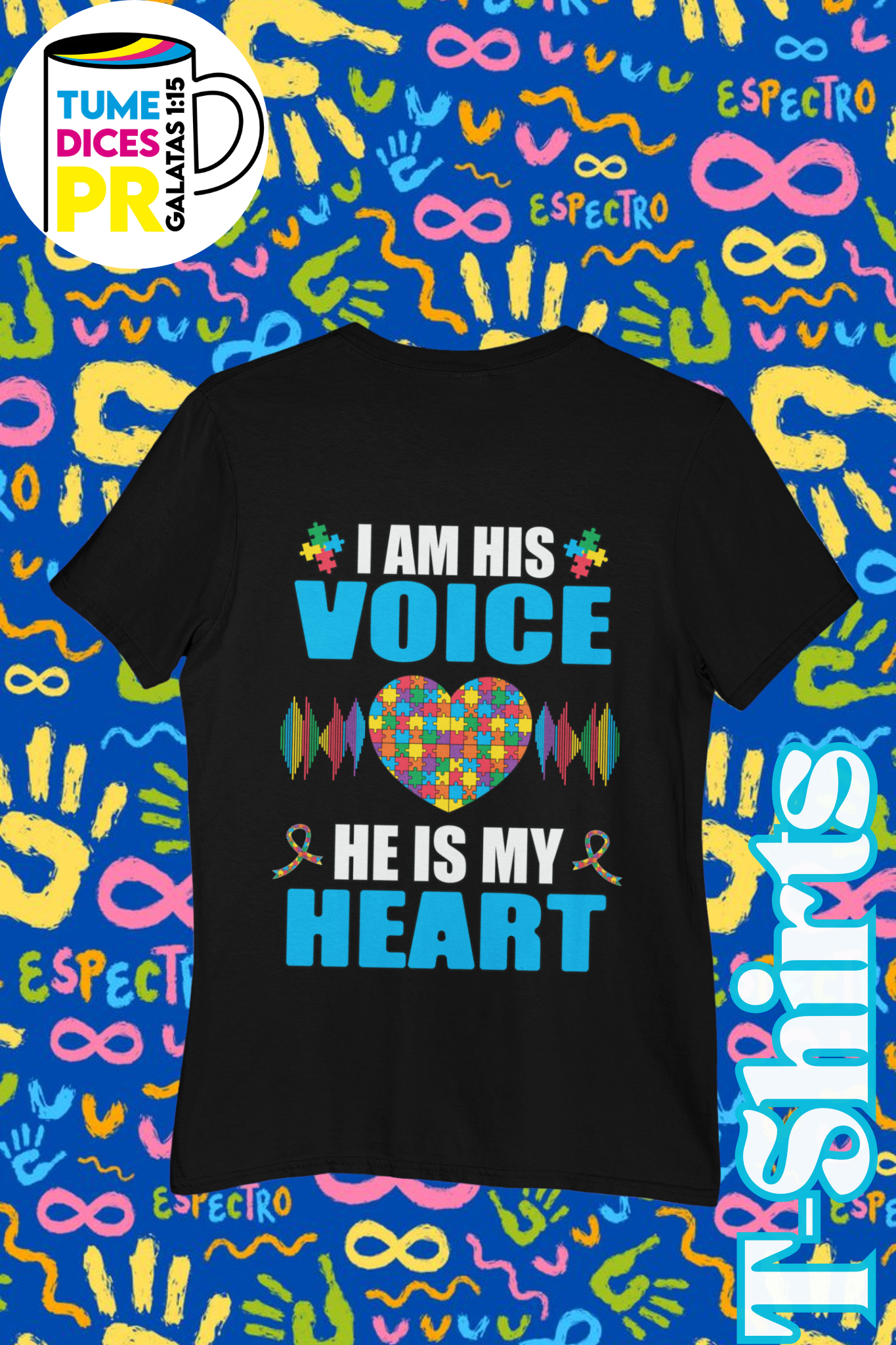 AUTISMO 3 Camisetas