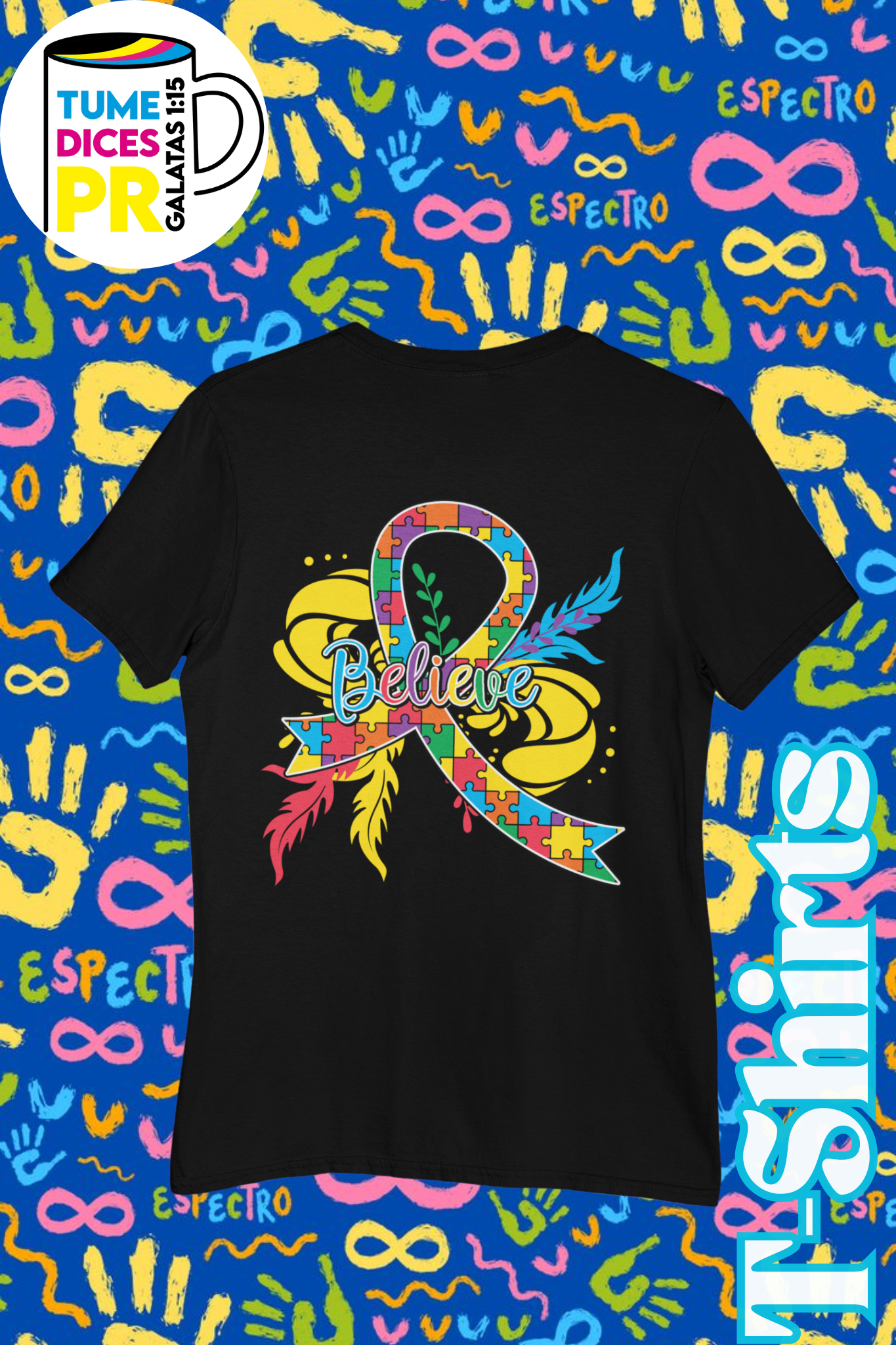 AUTISMO 3 Camisetas