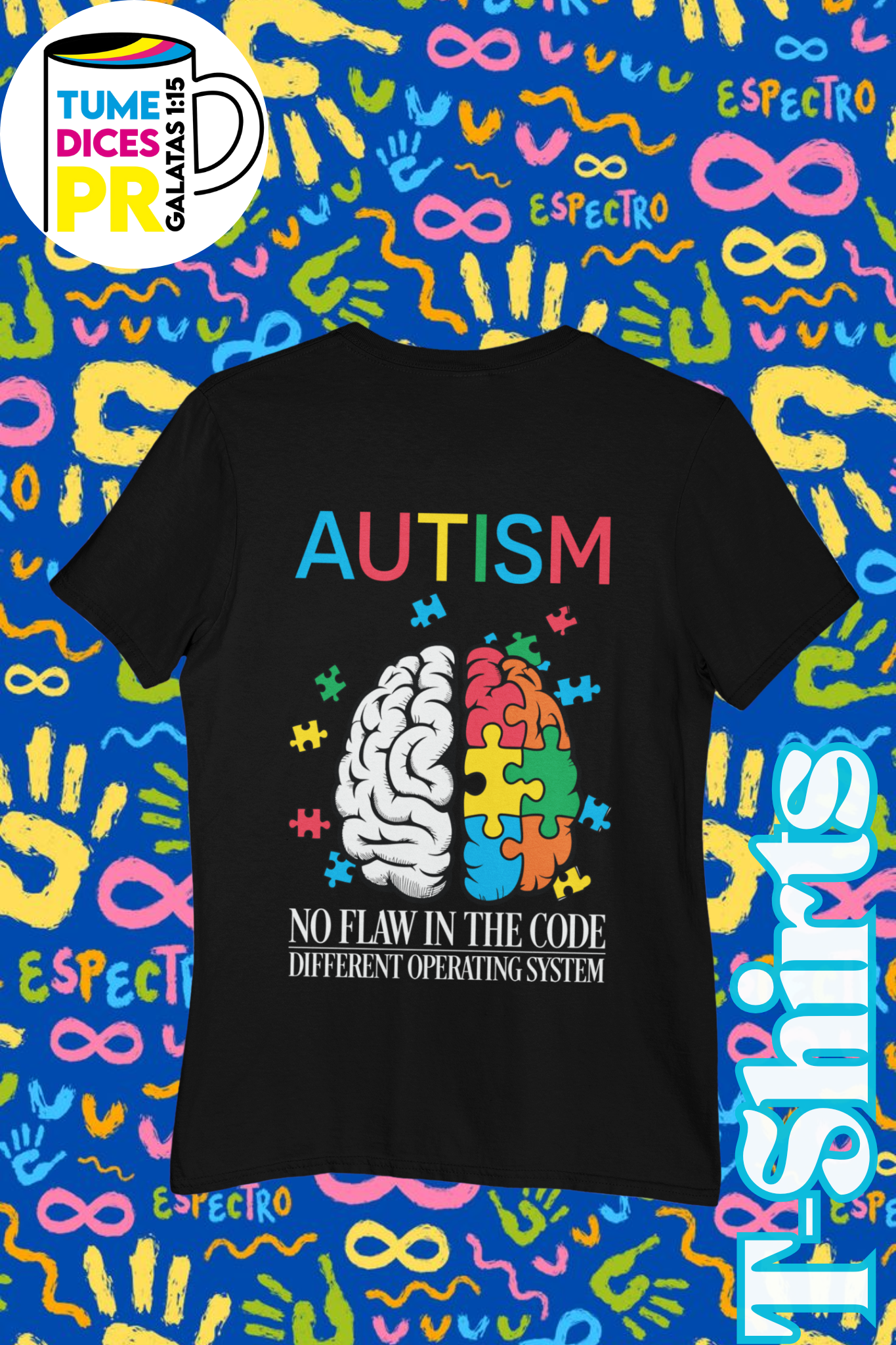 AUTISMO 3 Camisetas