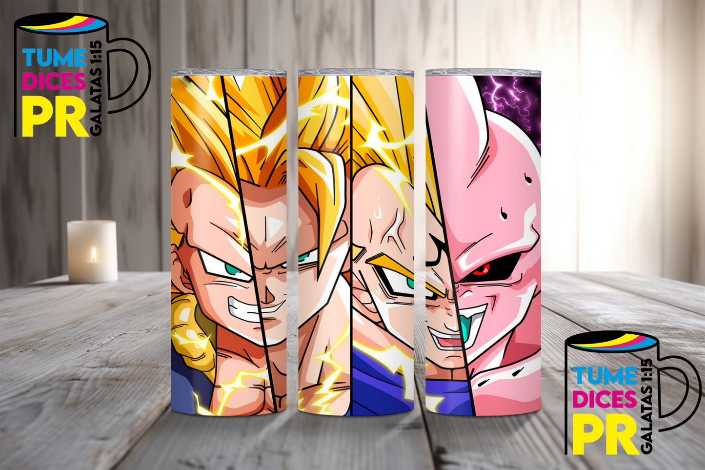 ANIME Skinny Tumbler