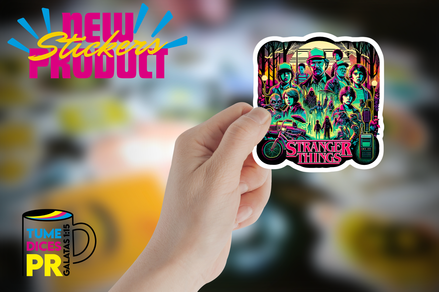 STRANGER THINGS Stickers