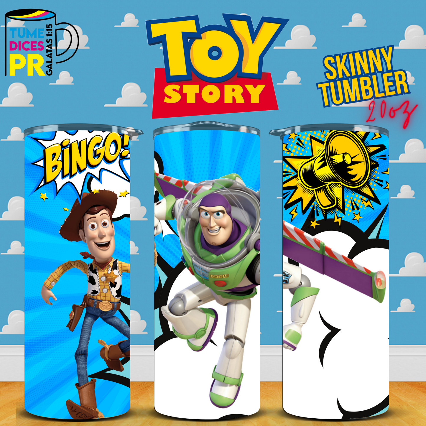 TOY STORY Skinny Tumbler