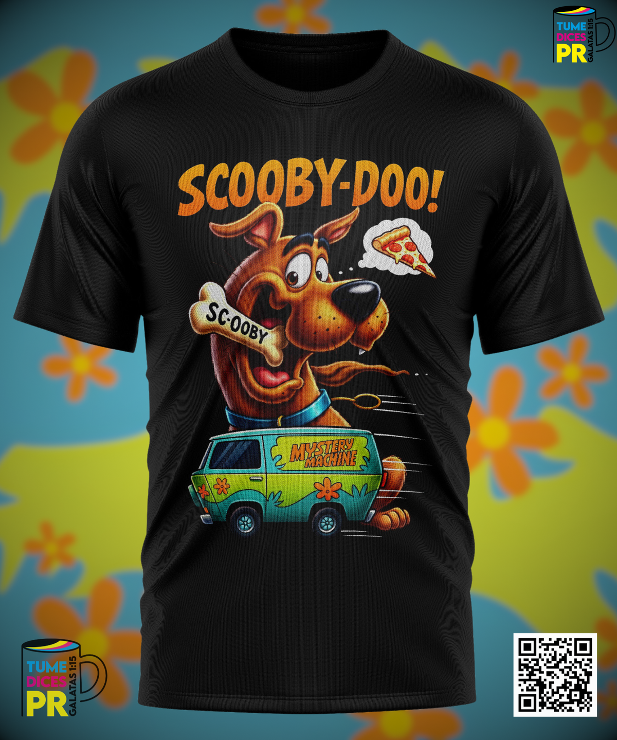 Camiseta SCOOBY DOO | Algodón y poliéster | Tallas S–XL