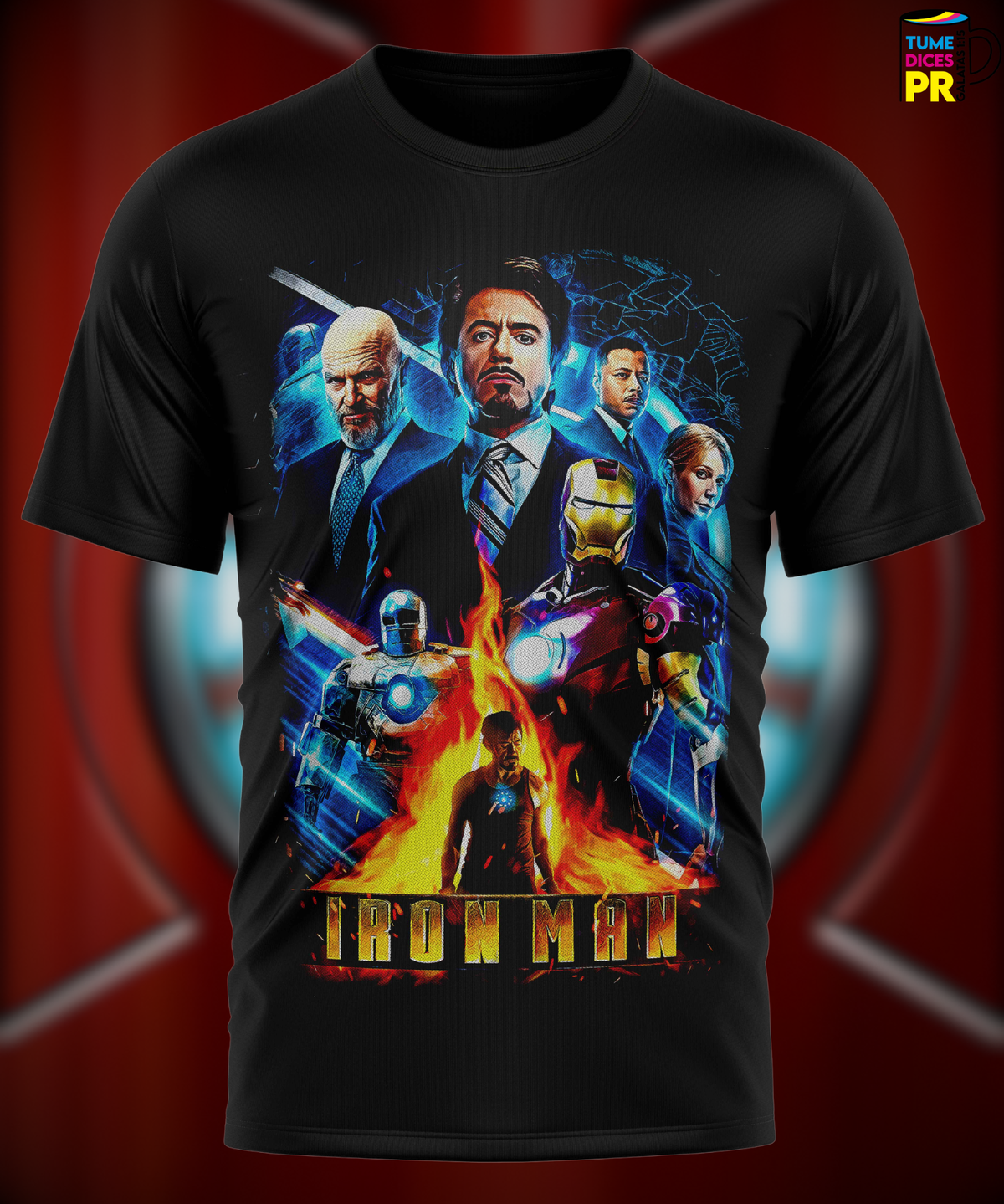 IRON MAN Camisetas
