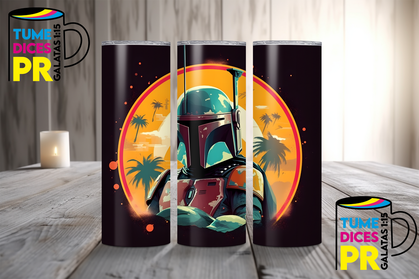 MANDALORIAN Skinny Tumbler