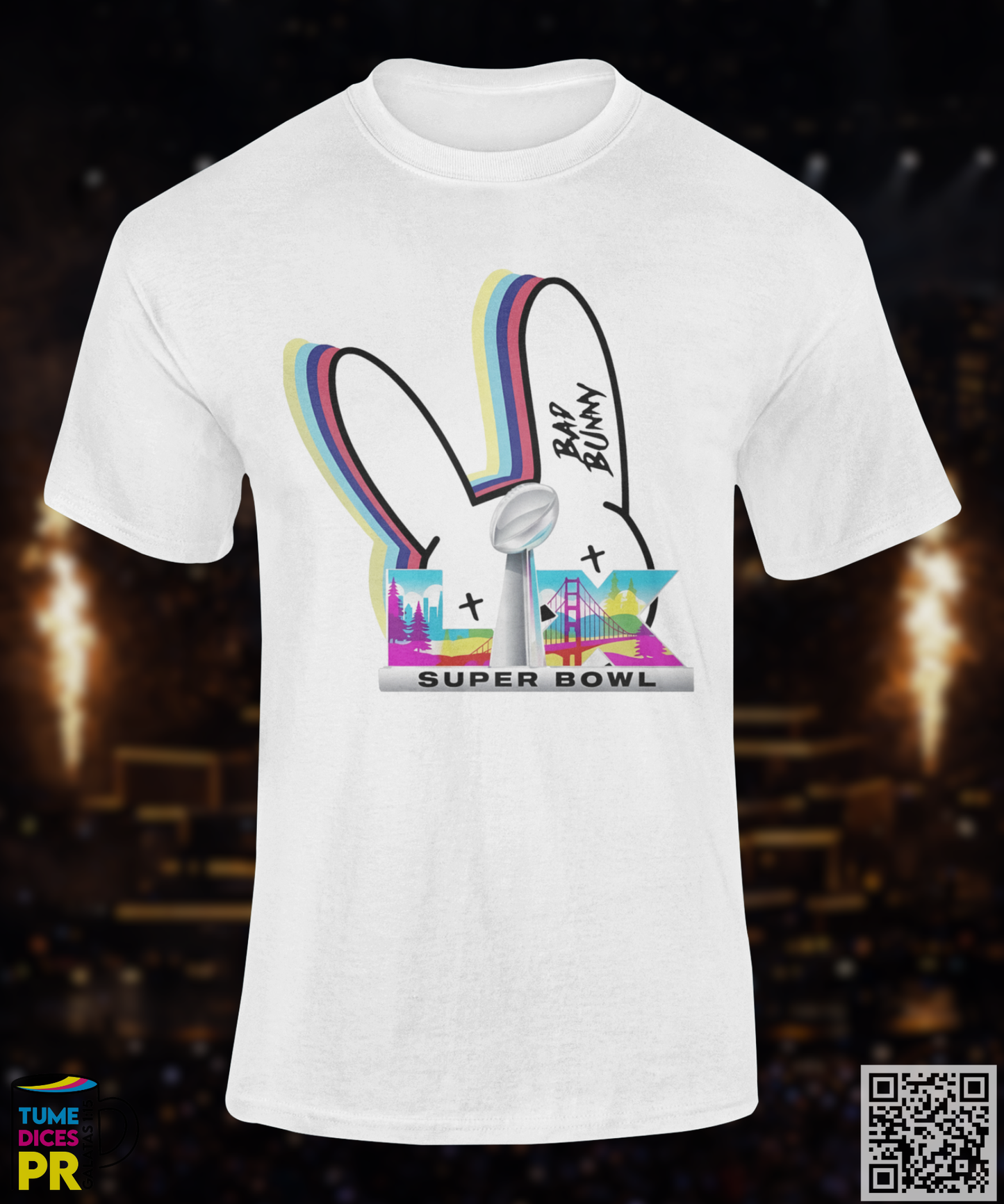 HALFTIME SHOW BAD BUNNY Camisetas