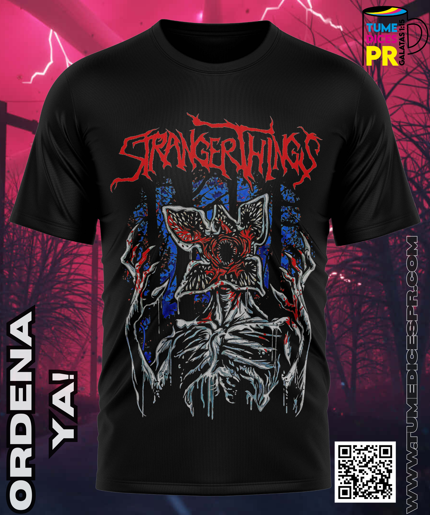 STRANGER THINGS Camisetas