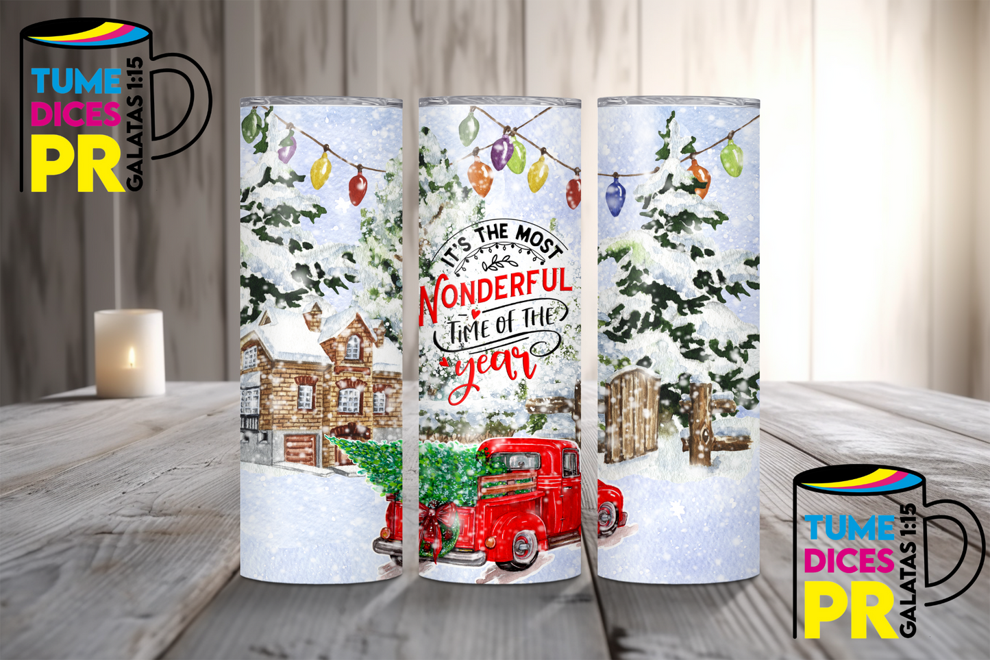 NAVIDAD Skinny Tumbler