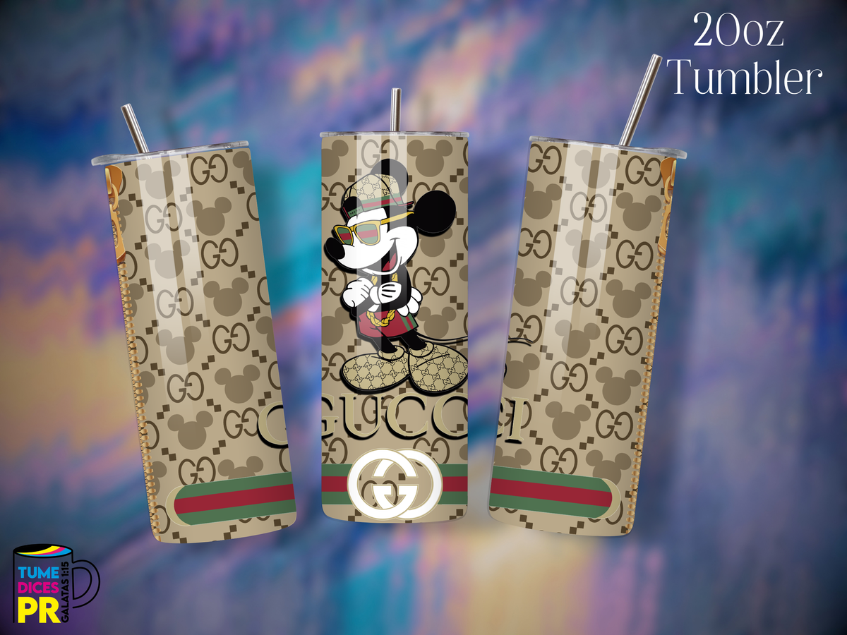 Tumbler Mundo Mágico 3 Skinny 20 oz | Personalizable | Mantiene frío y calor