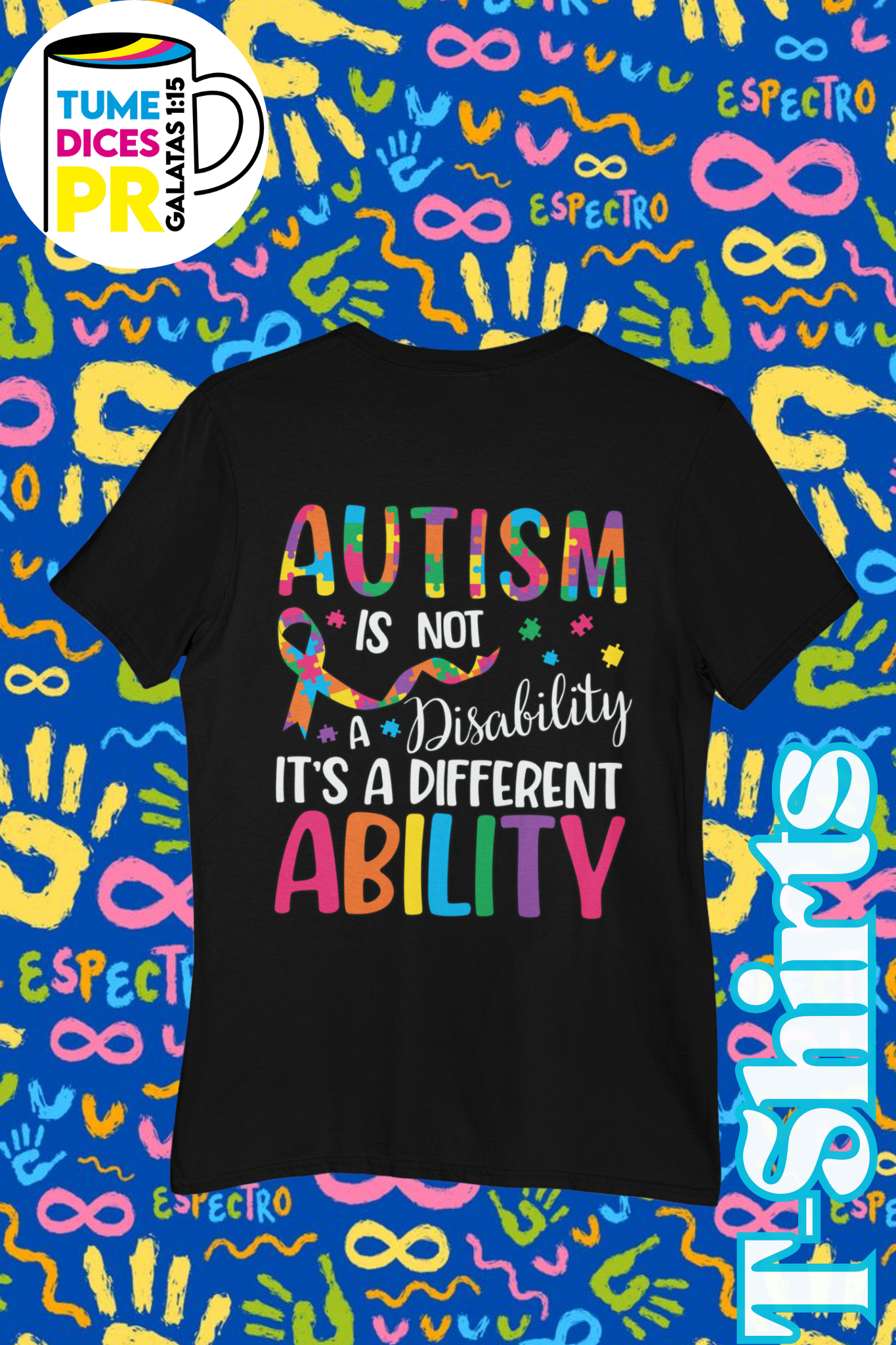 AUTISMO 3 Camisetas