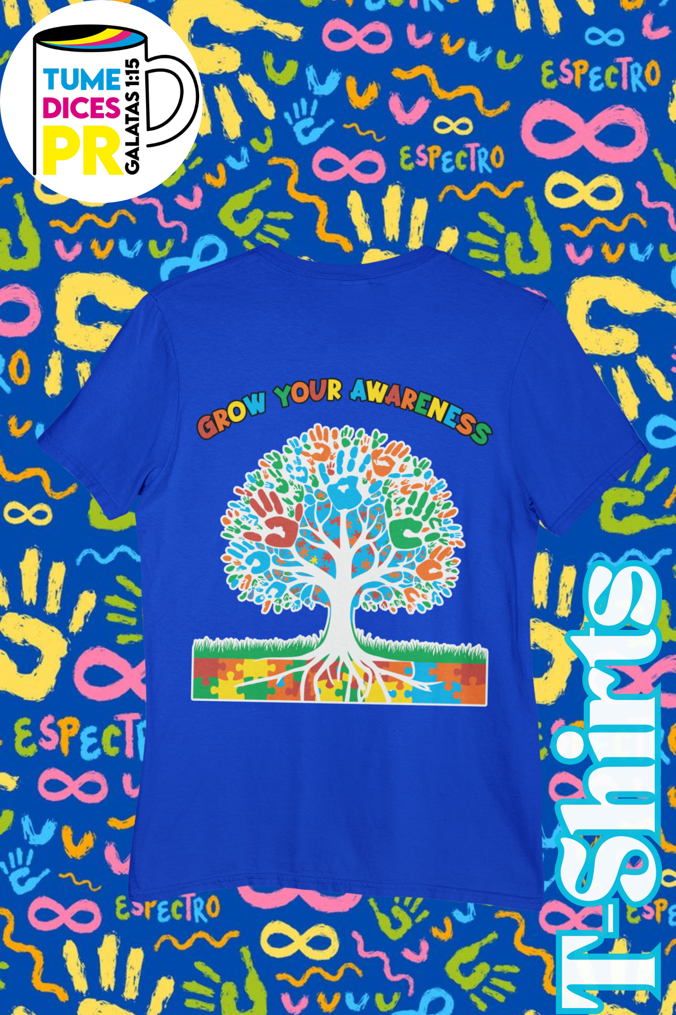 AUTISMO 3 Camisetas