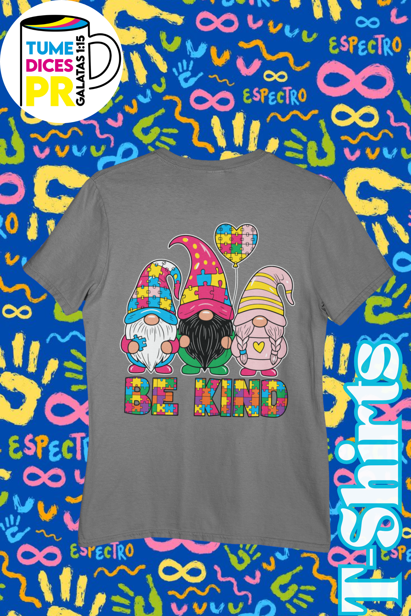 AUTISMO 3 Camisetas